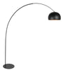 Lampadaire Anne-Curve noir