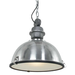 Suspension luminaire Bikkel argenté