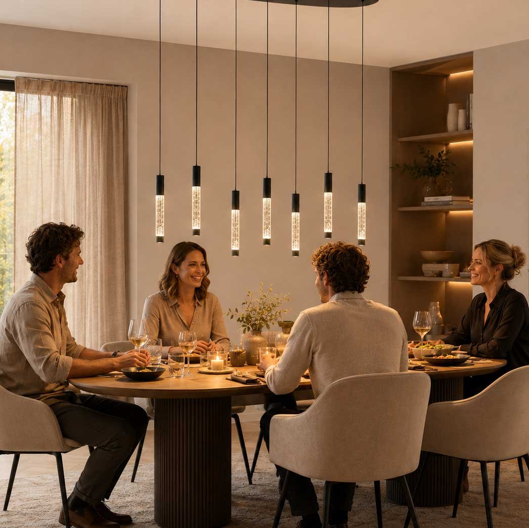 Suspension luminaire Alisio noir
