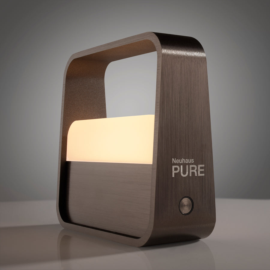 Lampe à poser Pure Go marron foncé