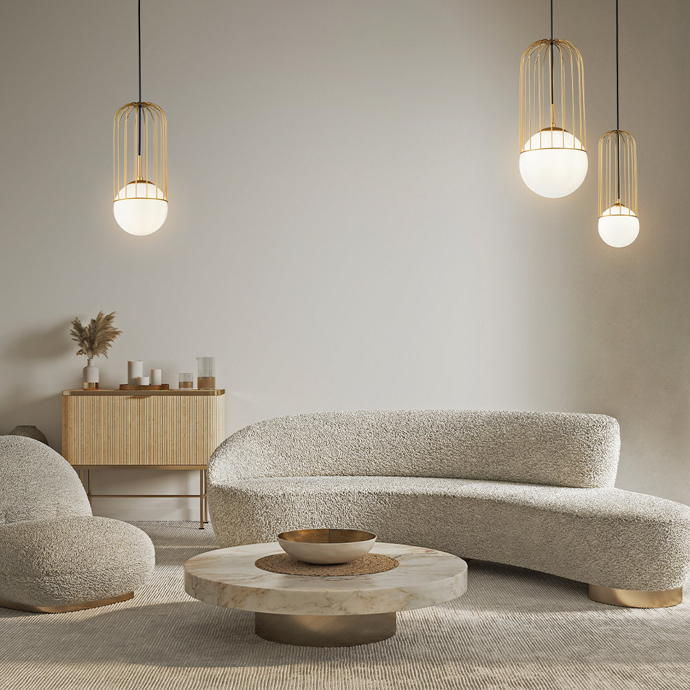 Telford Suspension luminaire doré