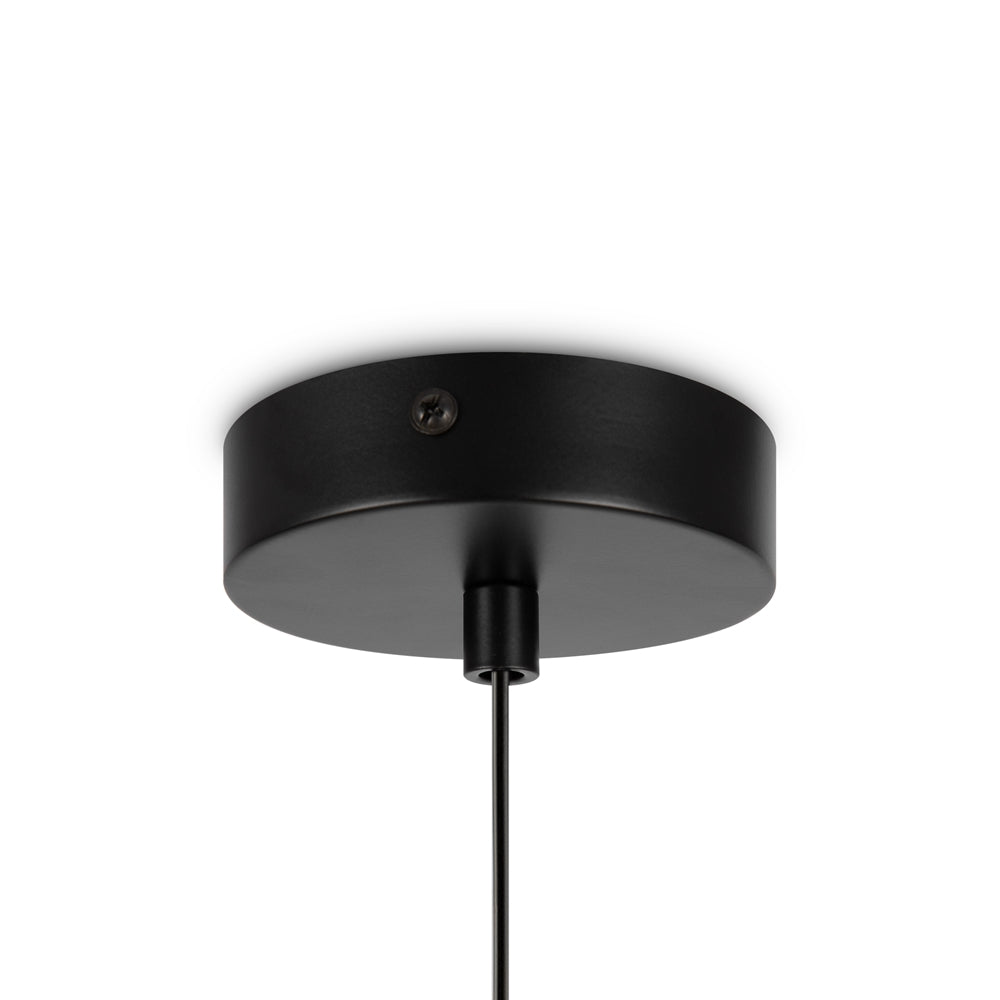 Basic form Suspension luminaire noir
