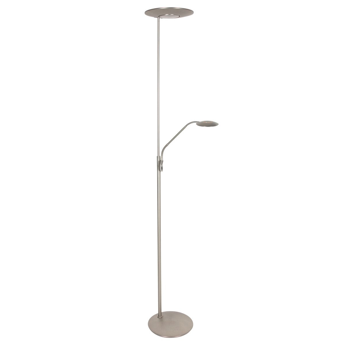 Lampadaire Zenith2 argenté