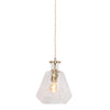Suspension luminaire Grazio Glass doré