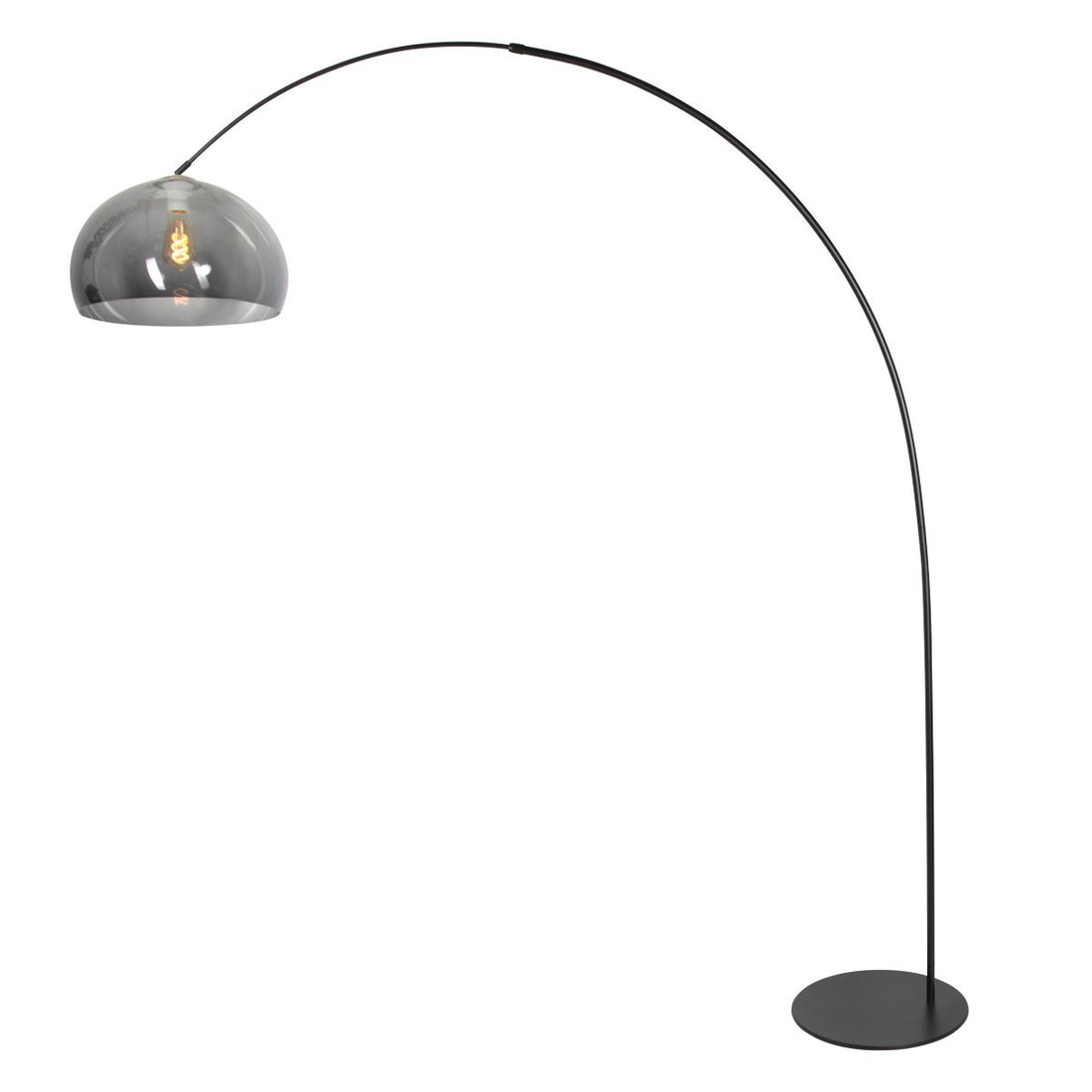 Lampadaire Anne-Curve noir