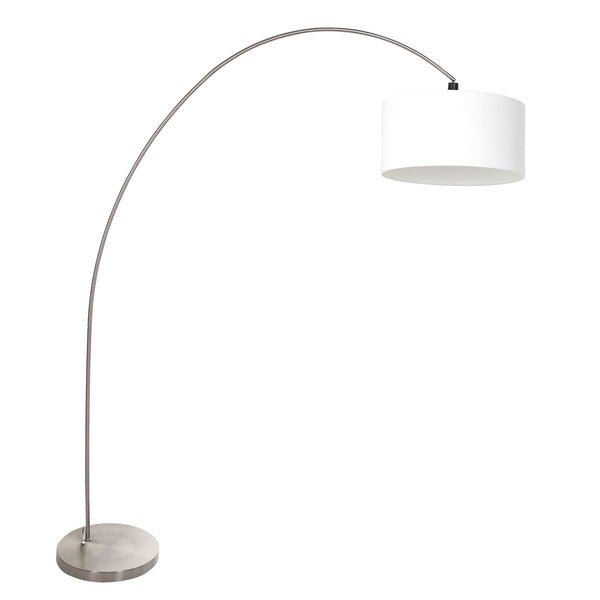 Lampadaire Solva argenté