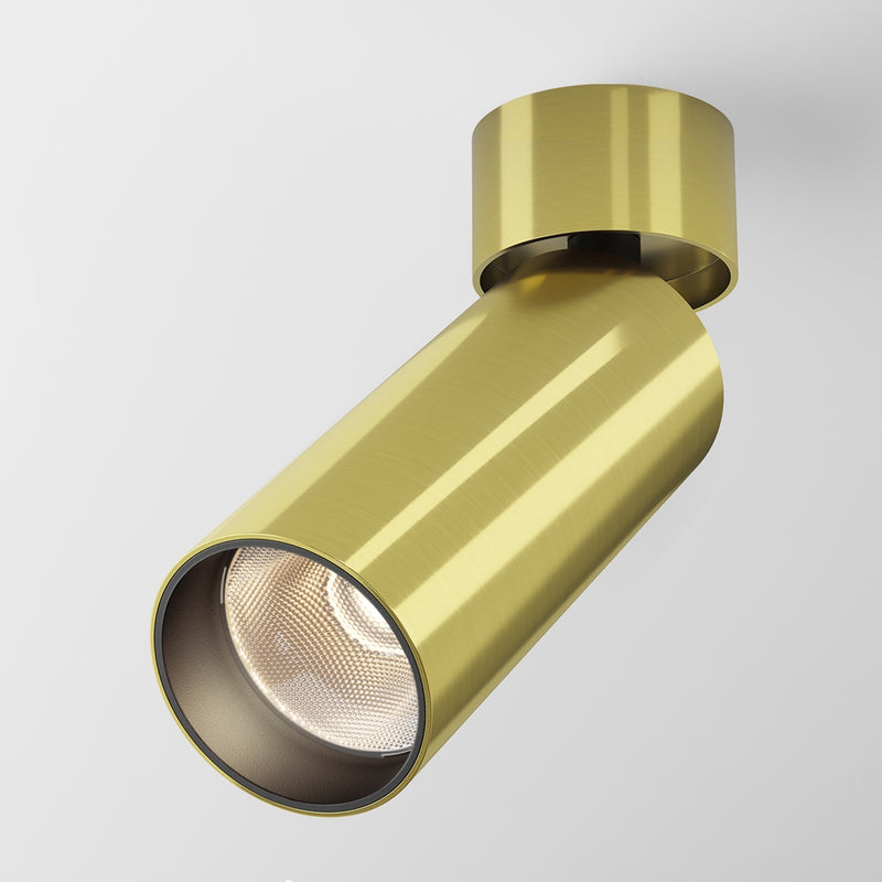 FOCUS LED Plafonnier doré