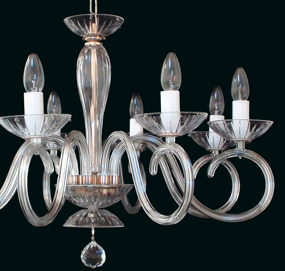 Lustre en verre transparent EL2248024