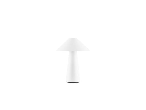 Lampe à poser d'extérieur LED rechargeable Cannes, blanc, Ø 19,2 cm, IP44