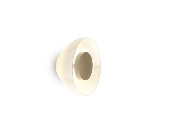 Applique murale LED Aura en aluminium, blanc, Ø 17,9 cm