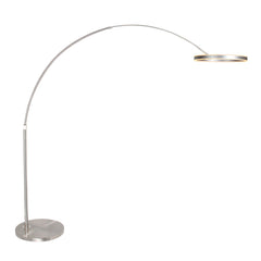Lampadaire Ringlux argenté