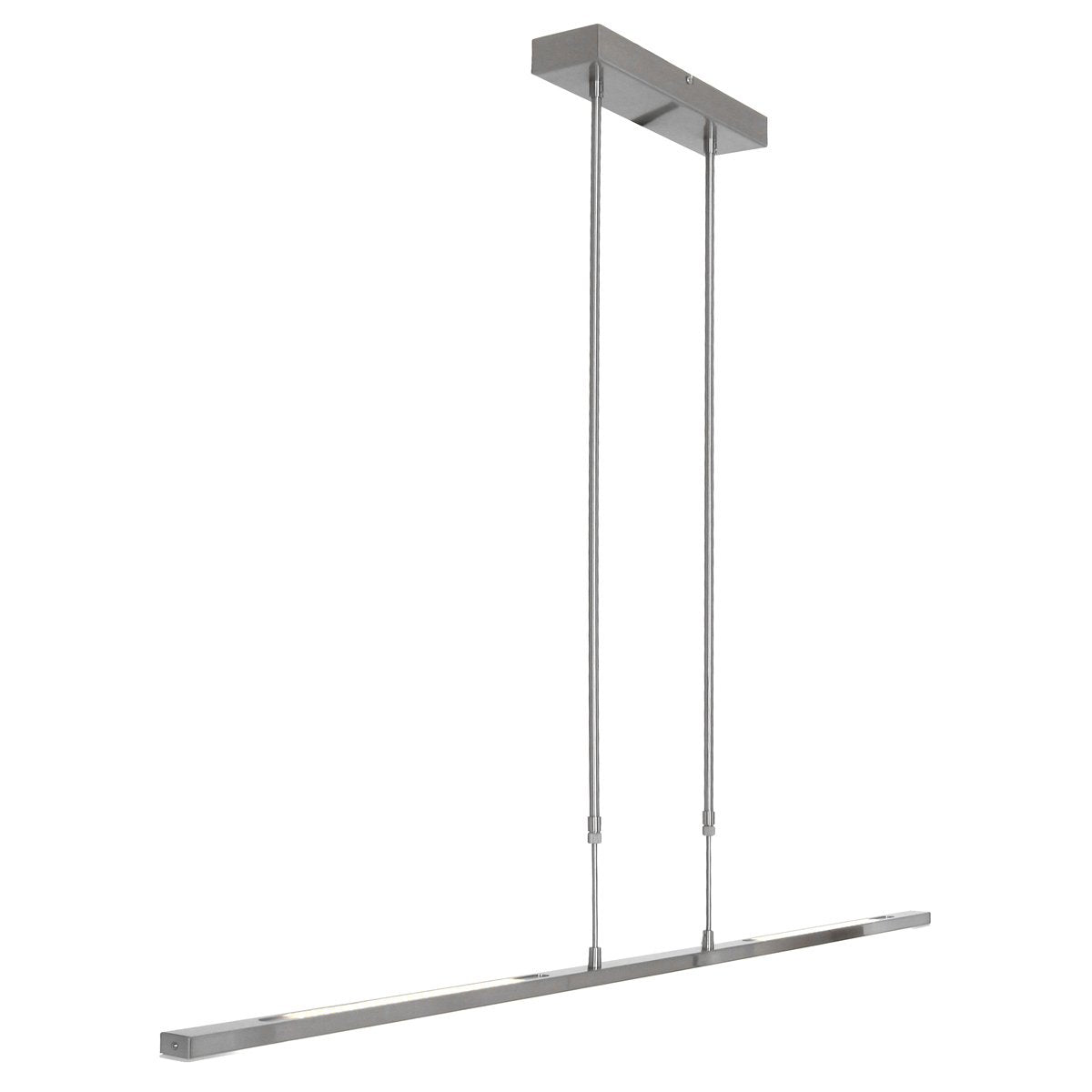 Suspension luminaire Zelena Led argenté