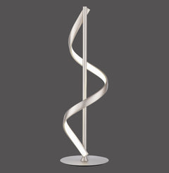 Lampe à poser Q-Swing argentée
