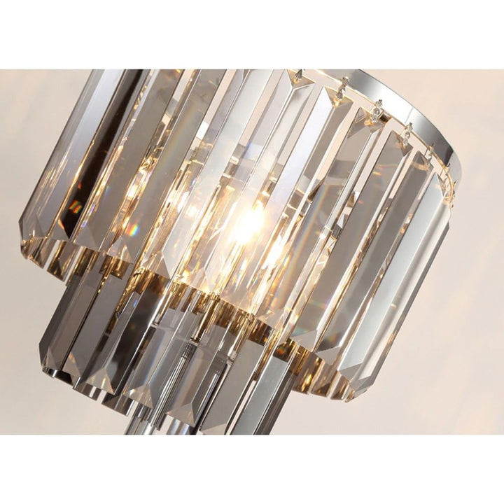 Lampe Chic de Salon | Éclat Cristallin | Designix - Lampe de chevet    - https://designix.fr/