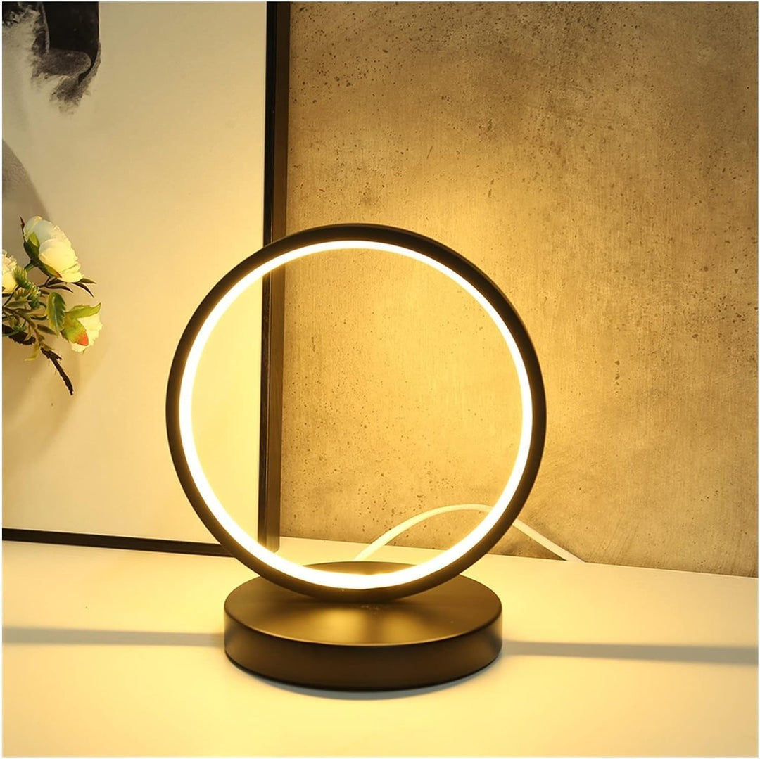Lampe Ronde LED | Éclat Moderne | Designix - Lampe de chevet    - https://designix.fr/