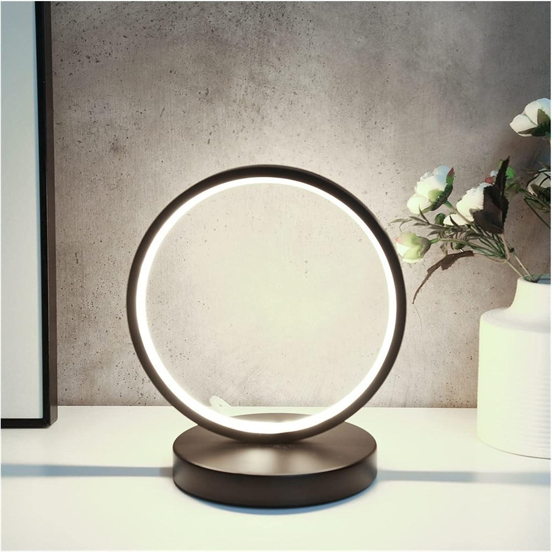 Lampe Ronde LED | Éclat Moderne | Designix - Lampe de chevet    - https://designix.fr/