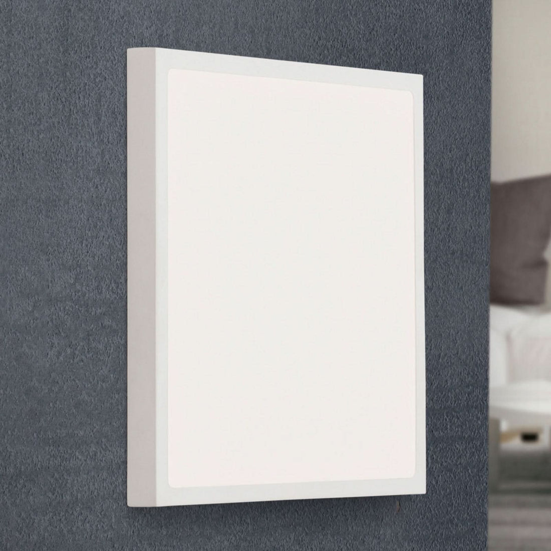 Applique murale LED Vika en aluminium, blanc, hauteur 30 cm