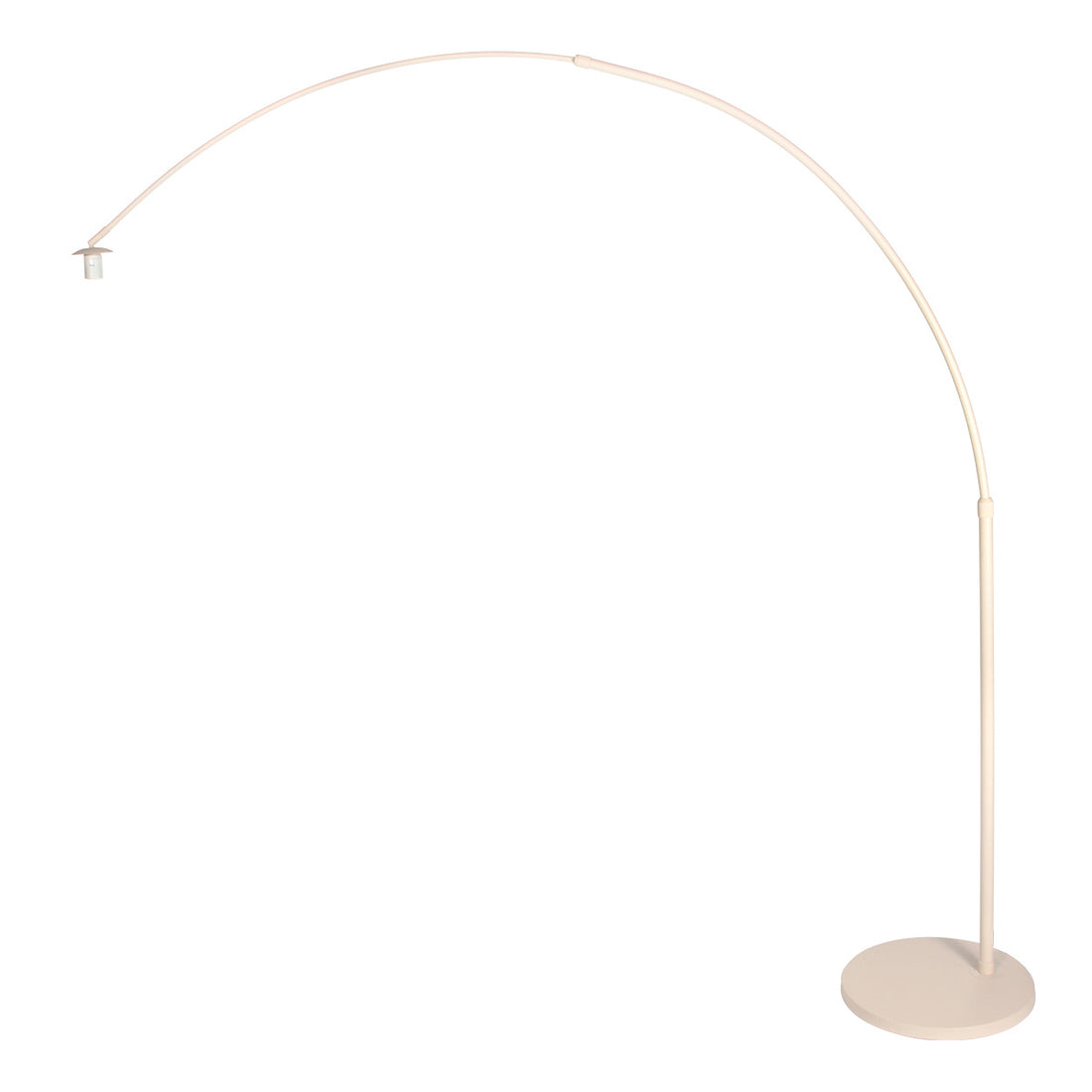 Lampadaire en arc couleur crème Sparkled Light 7268CR – La couleur tendance de 2025