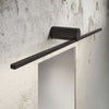 Applique murale LED Slight AP 72 en métal, noir, hauteur 6 cm