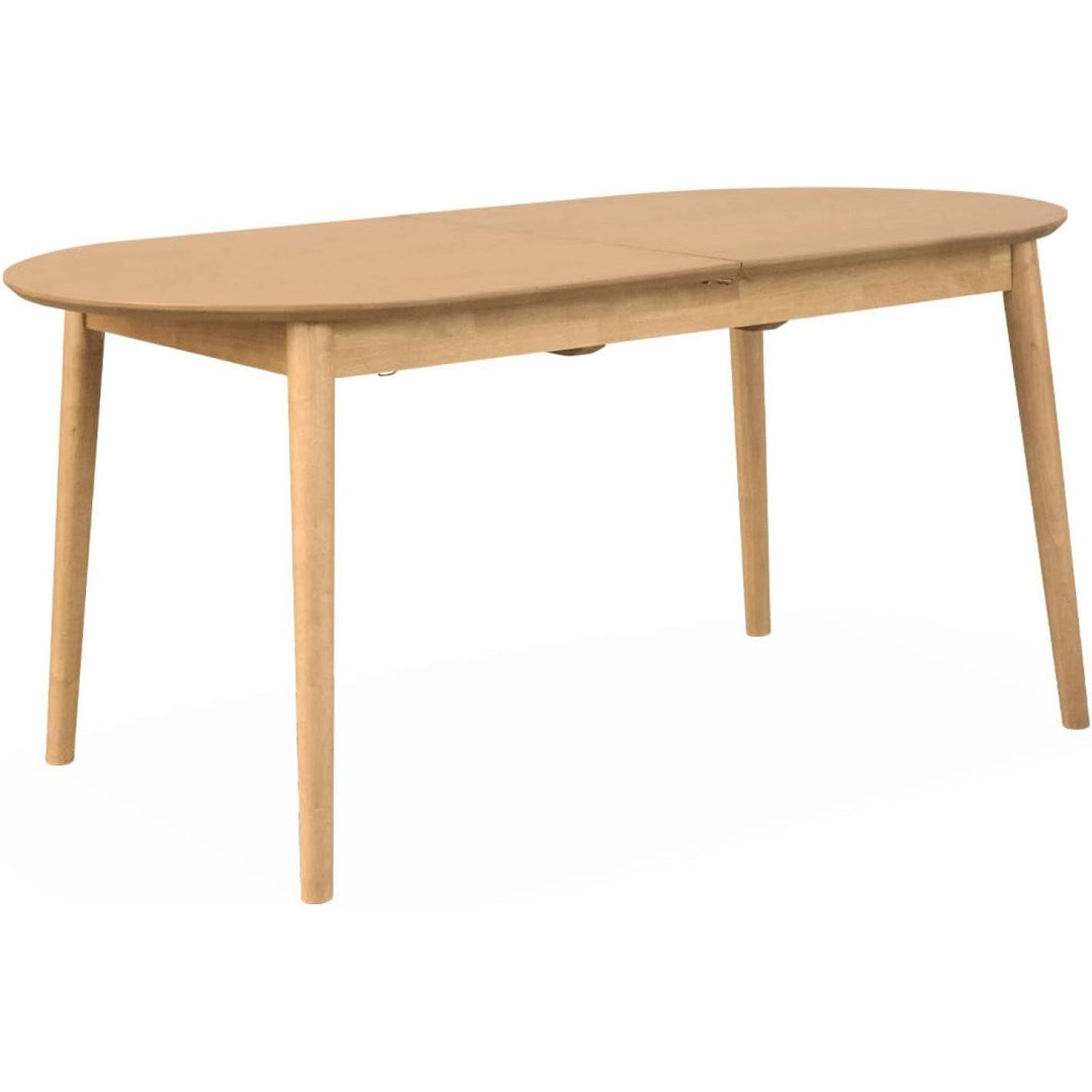 Alice'S Home - Table À Manger Extensible Naturelle Ovale Lina 6 À 8 Places. 160 À 210Cm | Designix - Amazon    - https://designix.fr/