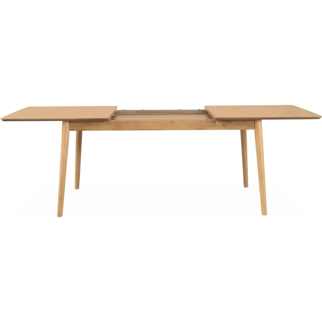 Alice'S Home - Table À Manger Extensible Naturelle Rectangulaire Lina 6 À 8 Places. 160 À 210Cm | Designix - Amazon    - https://designix.fr/