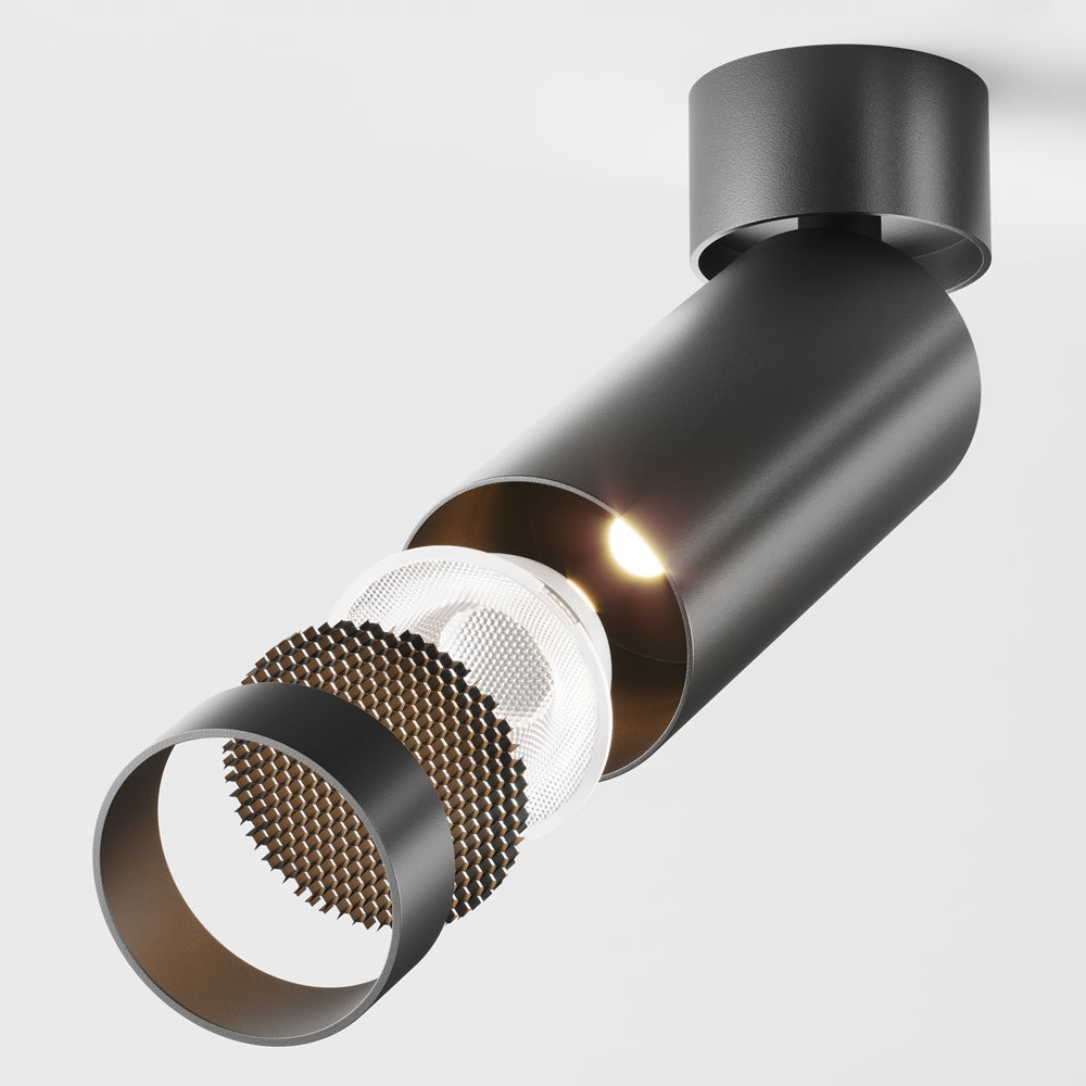 FOCUS LED Plafonnier noir