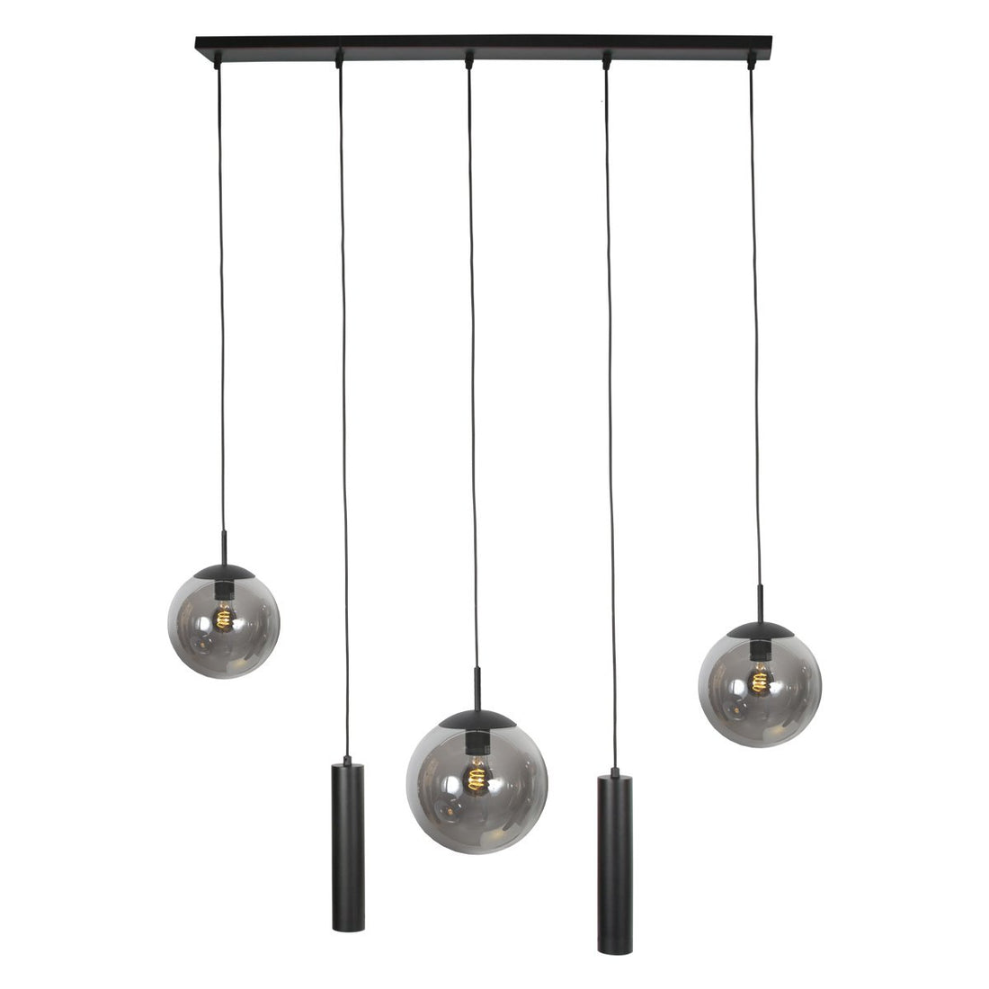 Suspension luminaire Bollique noir