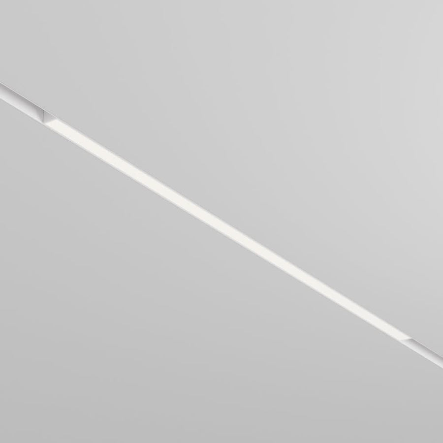 Version blanche affleurant le plafond, fine ligne lumineuse continue