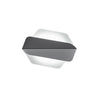 Applique murale LED Dolomite W1 x3 en métal, blanc, hauteur 18 cm