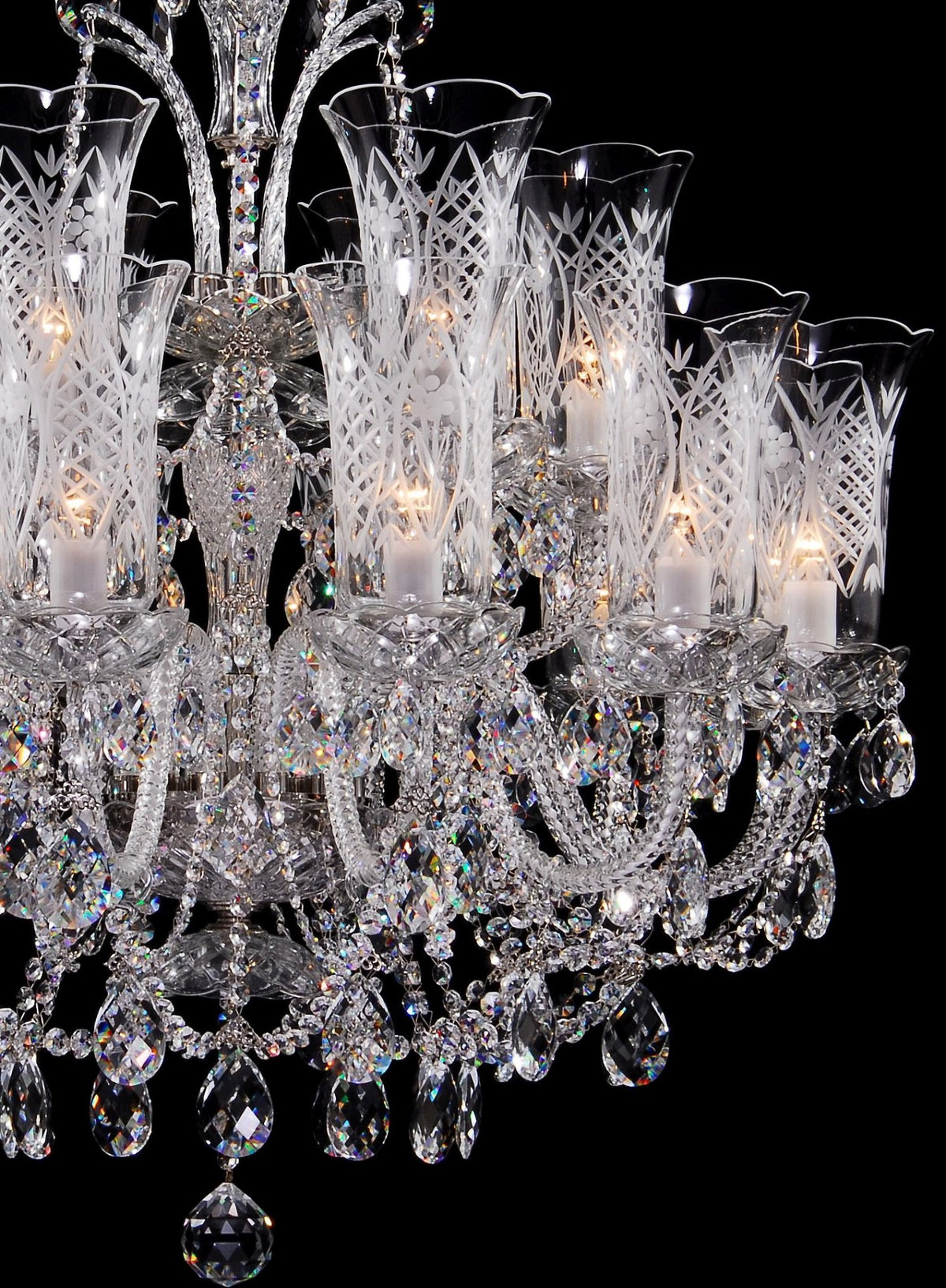 Lustre en cristal