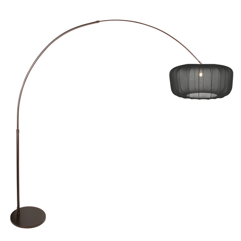Lampadaire Vella-Lino noir