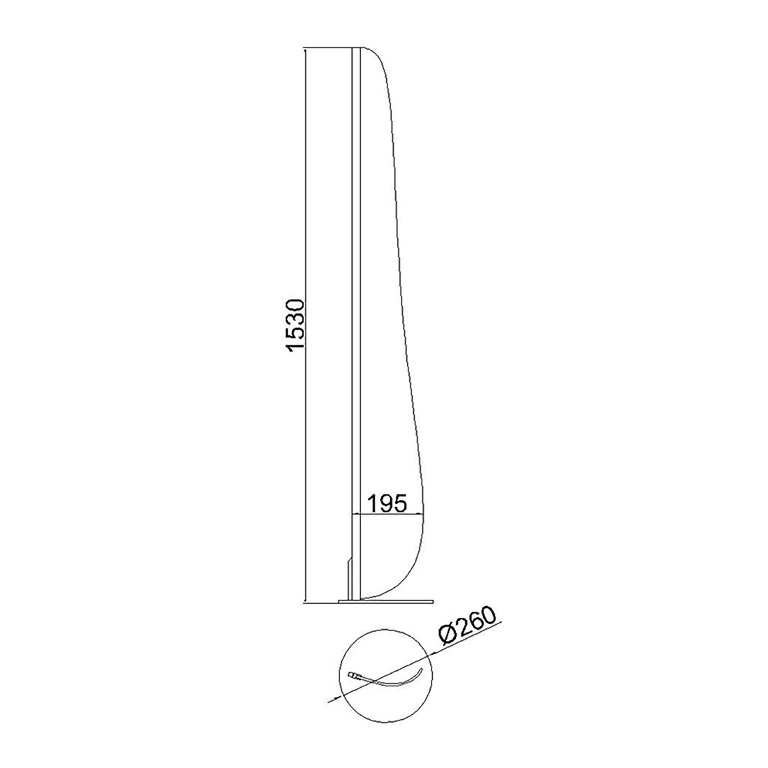 Lampadaire salon | Cesco