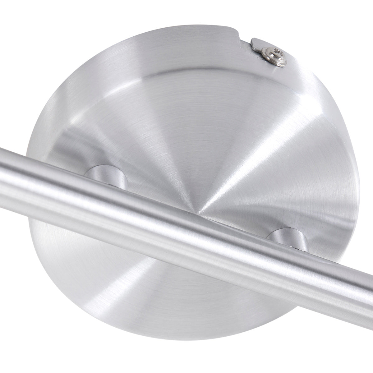 Spot Natasja 7904ST en acier à 4 lampes, avec ampoules GU10 dimmables