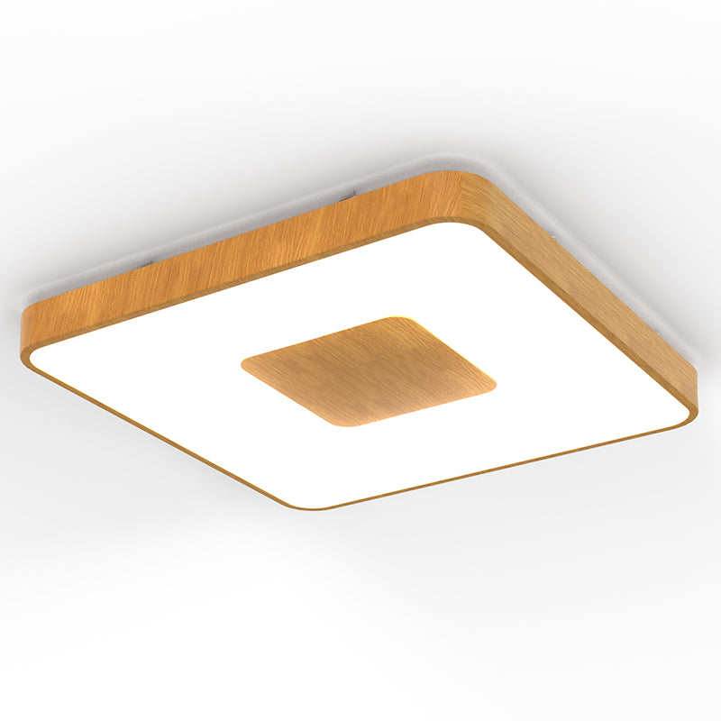 Plafonnier LED Coin avec télécommande, L 54 cm