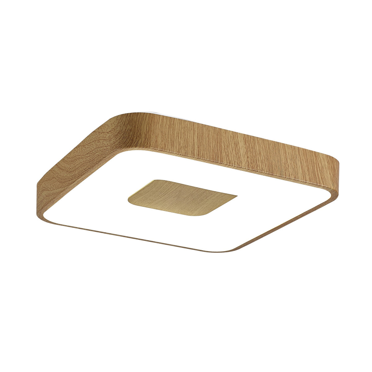 Plafonnier LED Coin avec télécommande, L 44 cm