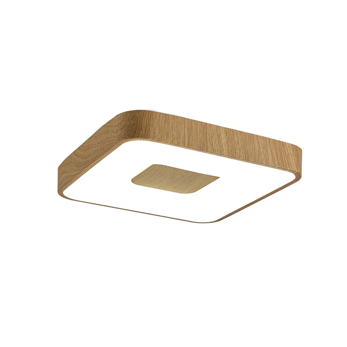 Plafonnier LED Coin avec télécommande, L 34 cm