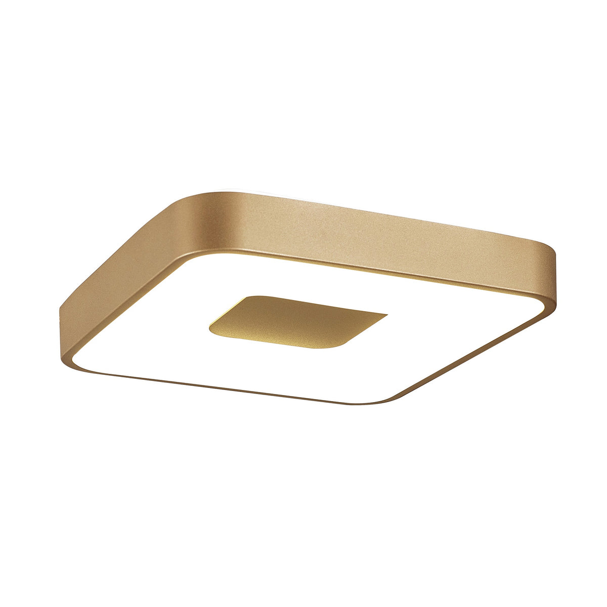 Plafonnier LED Coin avec télécommande, L 44 cm