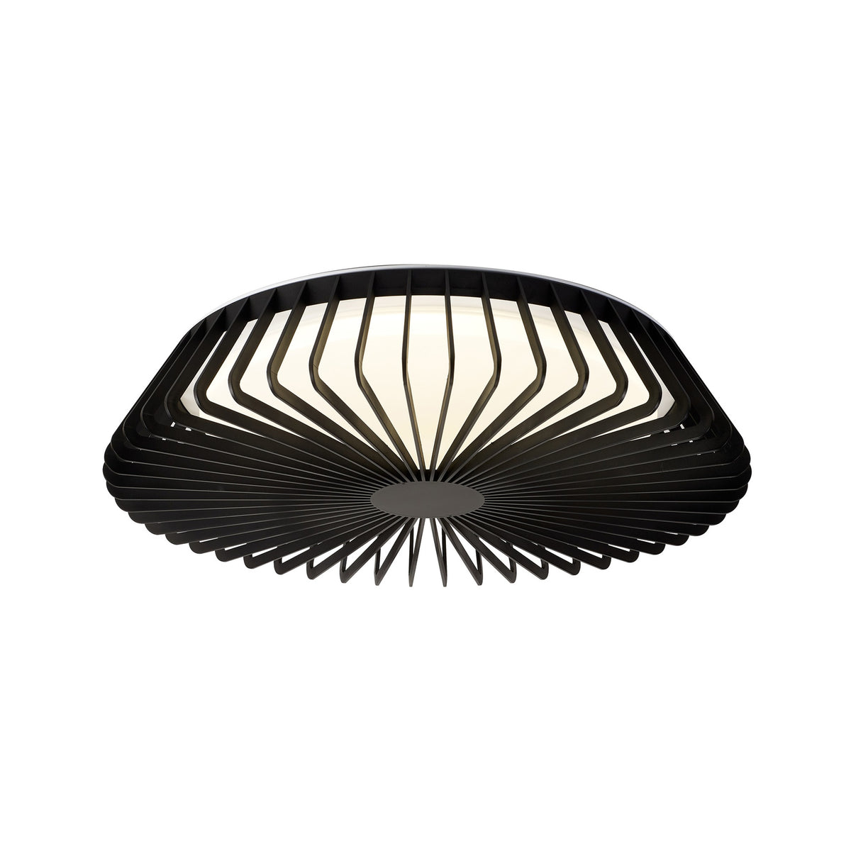 Plafonnier LED Himalaya avec télécommande, Ø 53 cm
