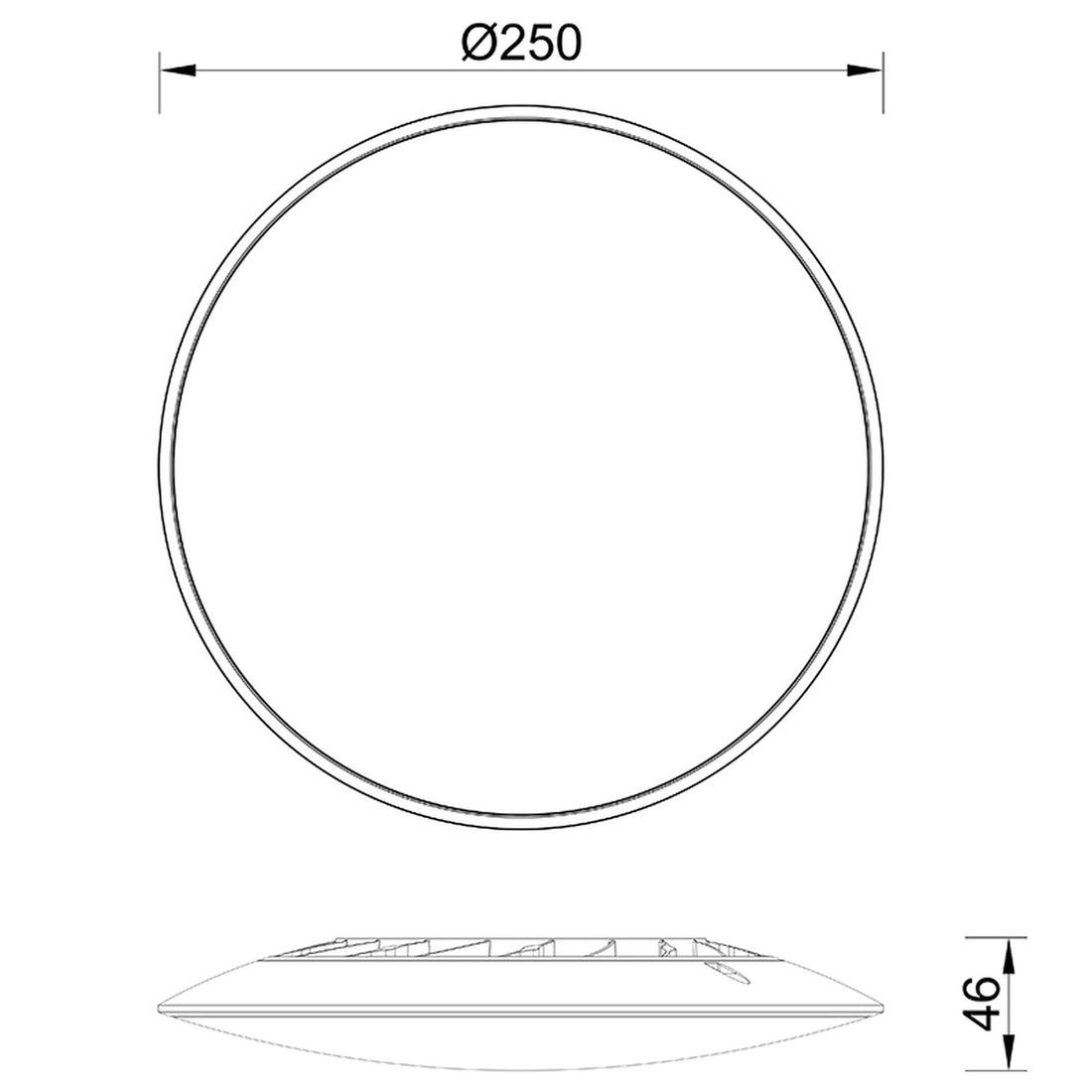 Plafonnier LED | Slim