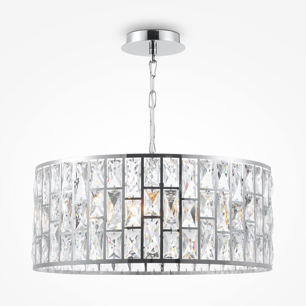 Gelid Suspension luminaire argenté