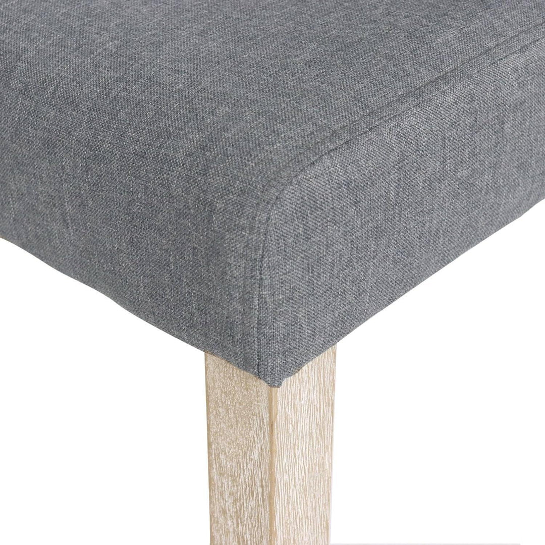 "Chaises Tissu Bois Gris" | Designix - 3333    - https://designix.fr/