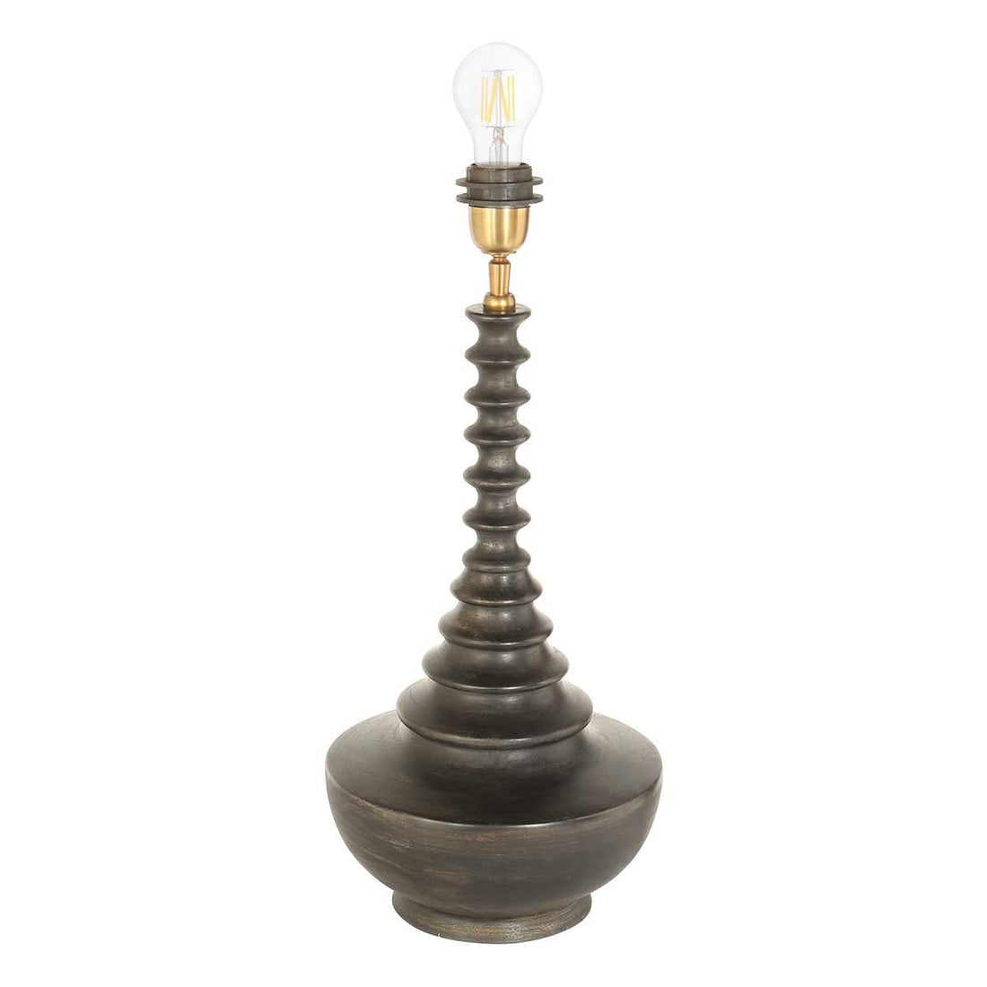 Lampe à poser Bois noir