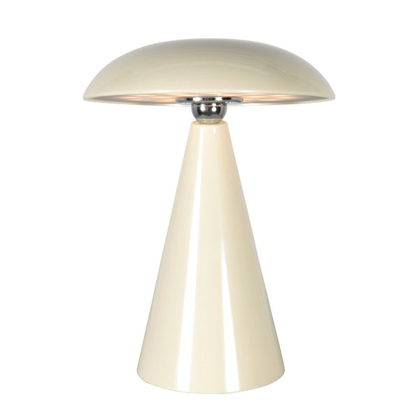 Lampe à poser Mush crème