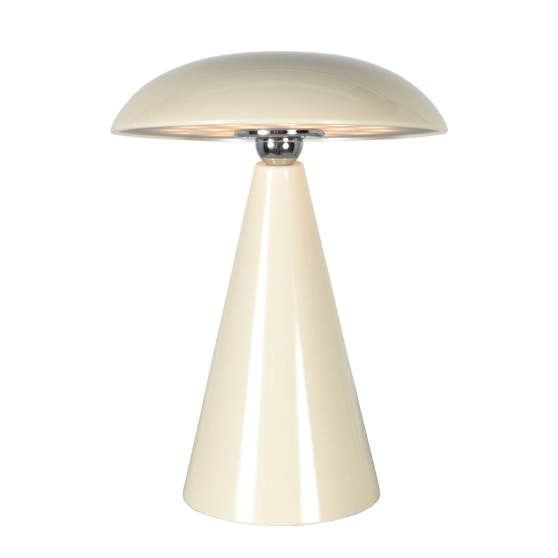 Lampe à poser Mush crème