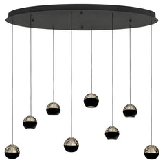 Suspension luminaire Belluno noir