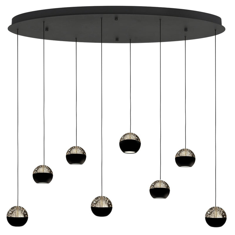 Suspension luminaire Belluno noir