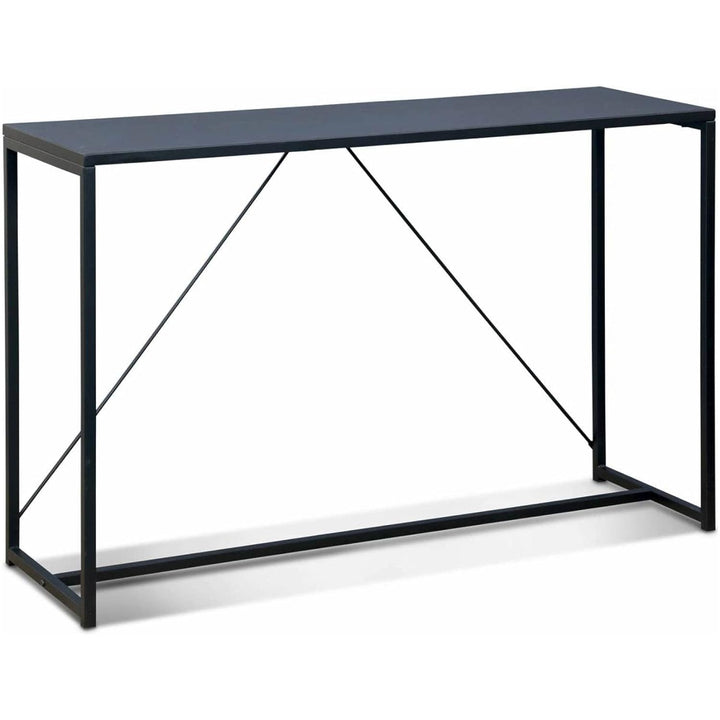 Alice'S Home - Console En Métal Noir 120 X 39 X 79Cm - Industrielle - 1 Barre De Renfort | Designix - Amazon    - https://designix.fr/