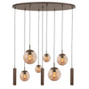 Suspension luminaire Bollique
