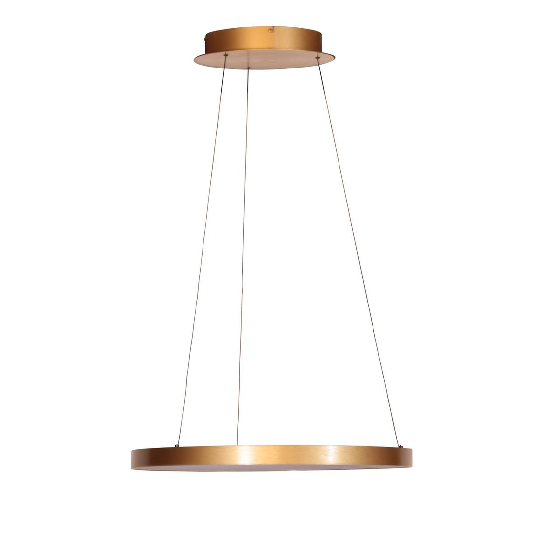 Suspension luminaire Ringlede doré