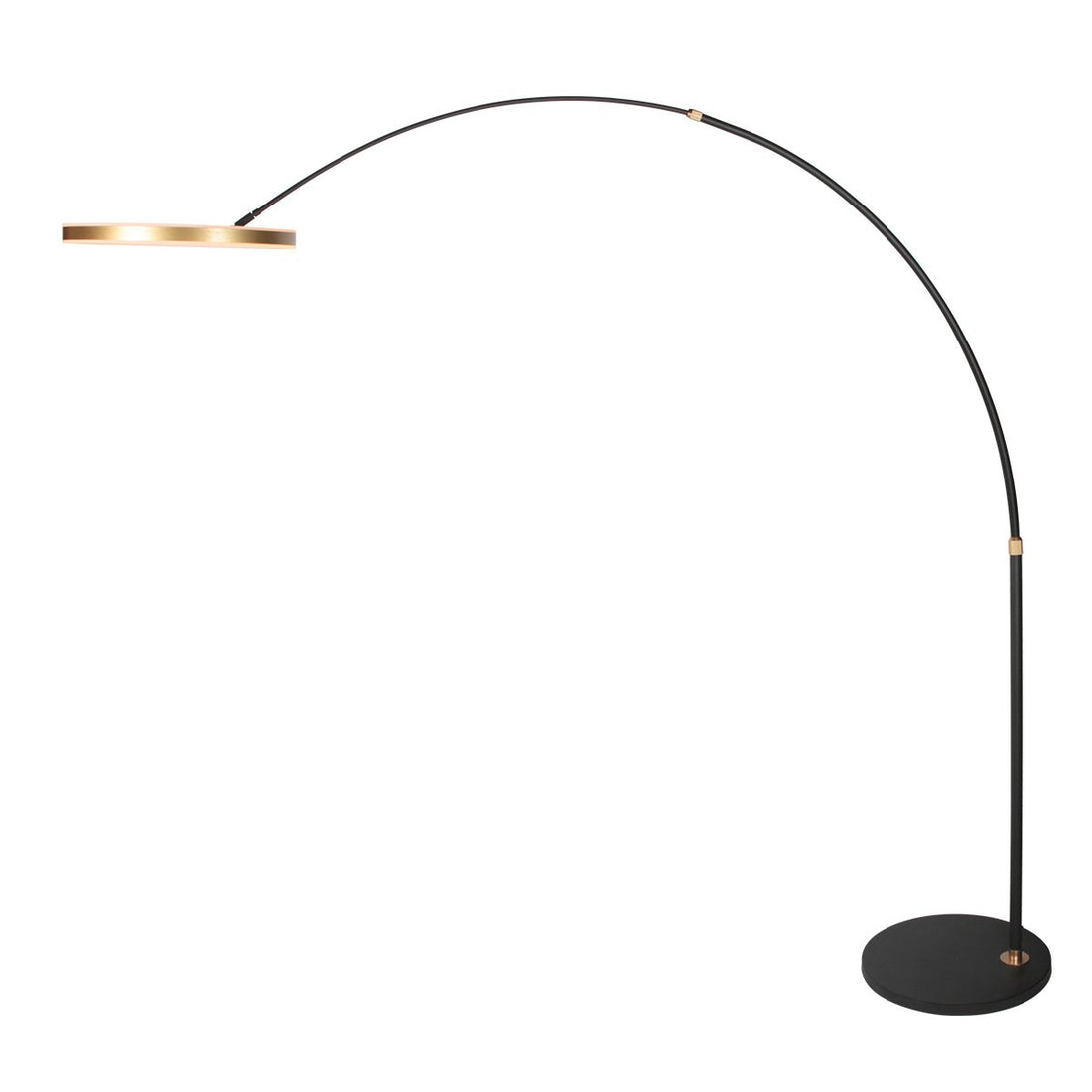 Lampadaire Ringlux doré